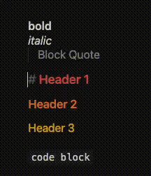 An example of the UI formatting menu from the Obsdian Format Menu plugin.